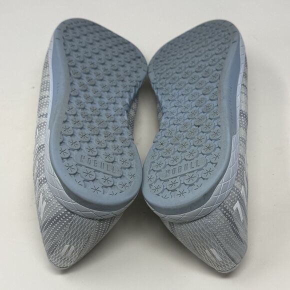 Nobull Matrix Burst Superfabric Sneakers Mens 11.5 Light Blue Unisex Gym Shoes - Picture 14 of 16